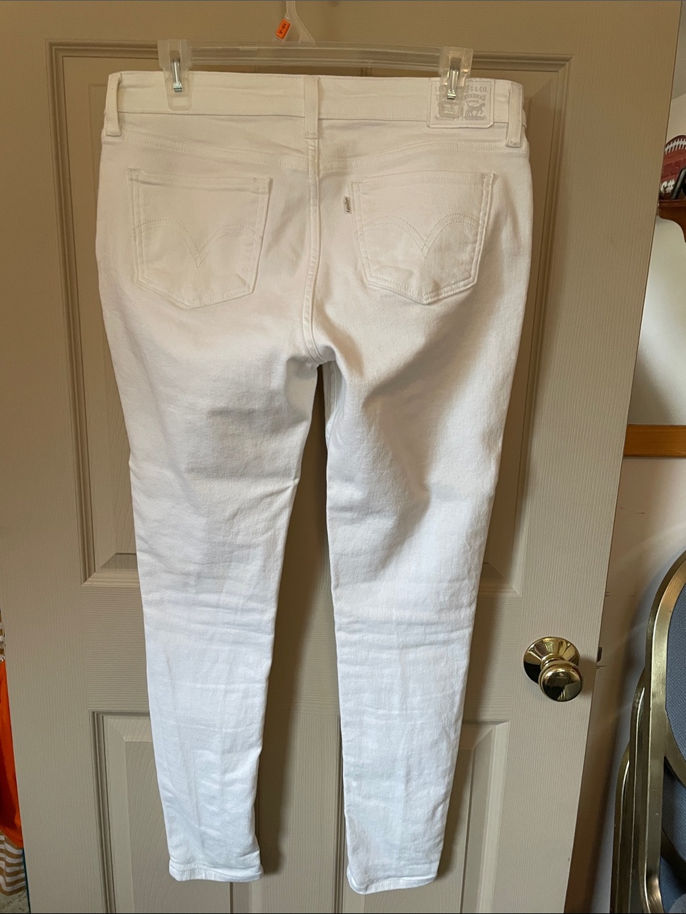 Levi's White Women's Skinny Jeans